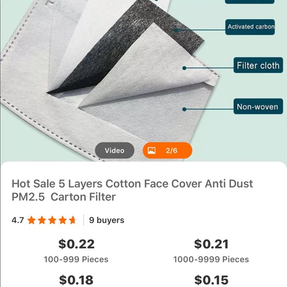 Face Mask cover - Picture 12 of 12